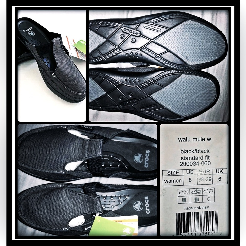 Brand New Crocs Walu Mule Shoes